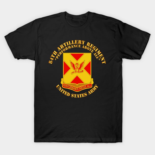 84th Artillery Regiment T-Shirt by twix123844